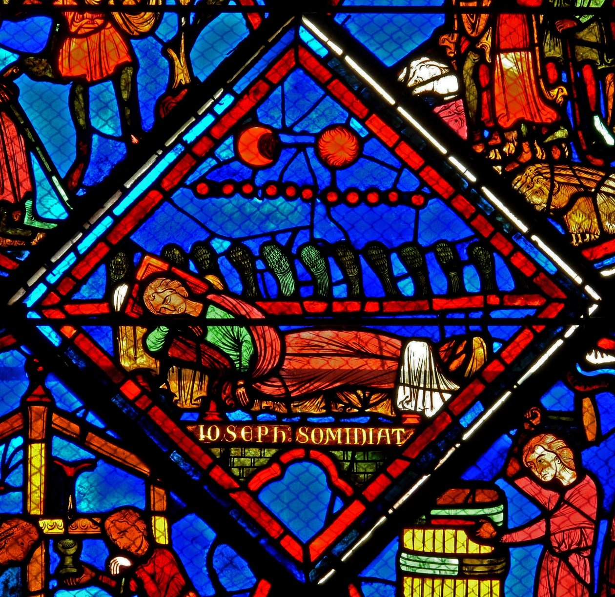Window depicting Joseph