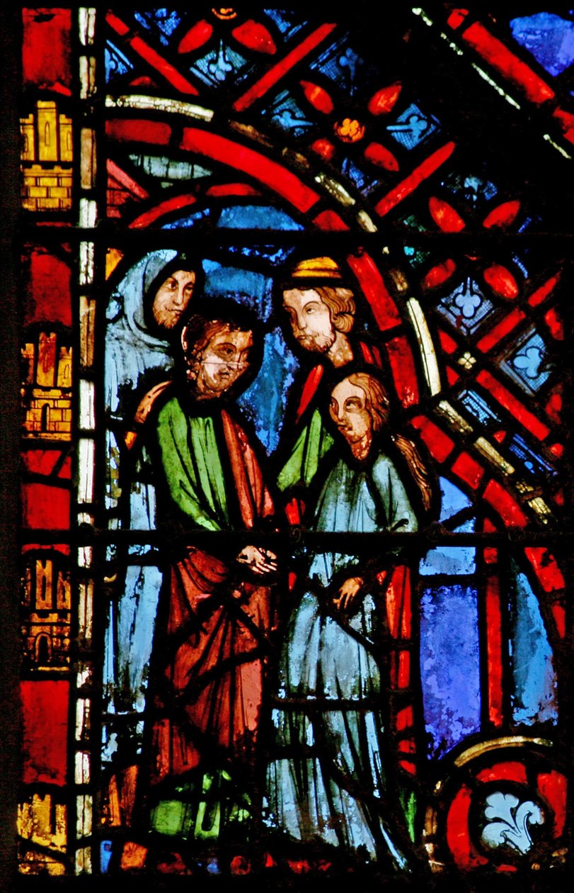 Moses marries Zipporah by French School: Buy fine art prints