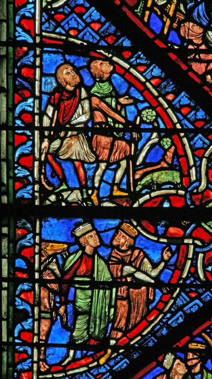 Magi with Herod; Annunciation to the Shepherds by French School