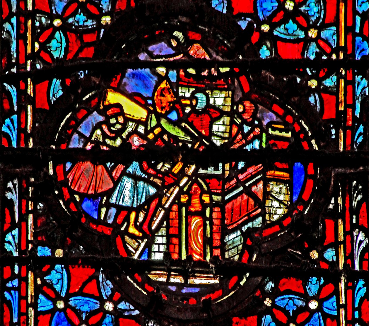 Joshua Captures Hazor by French School