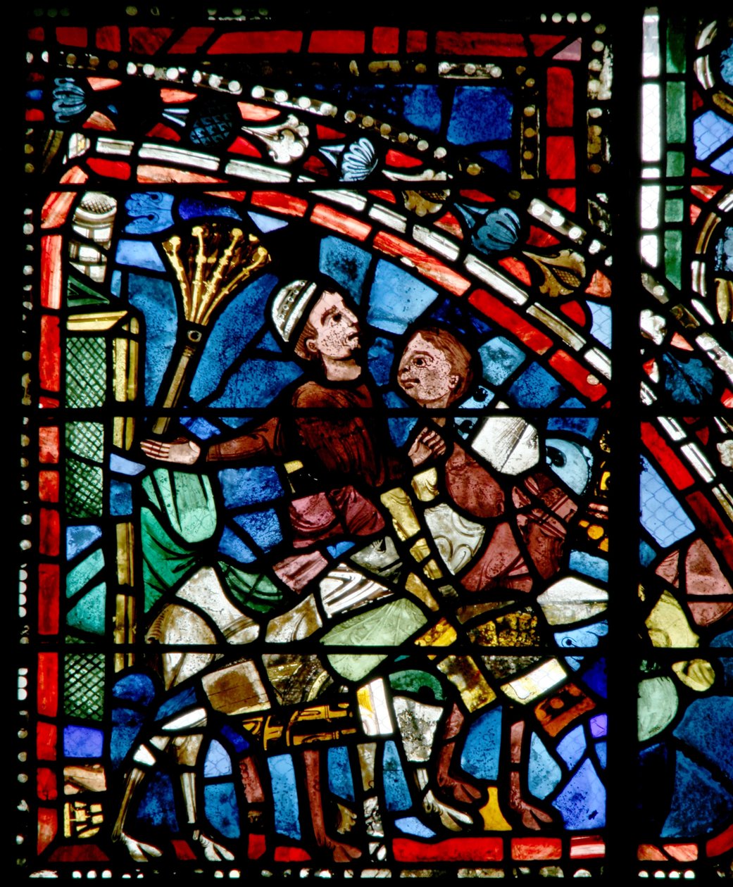 Window depicting Abraham