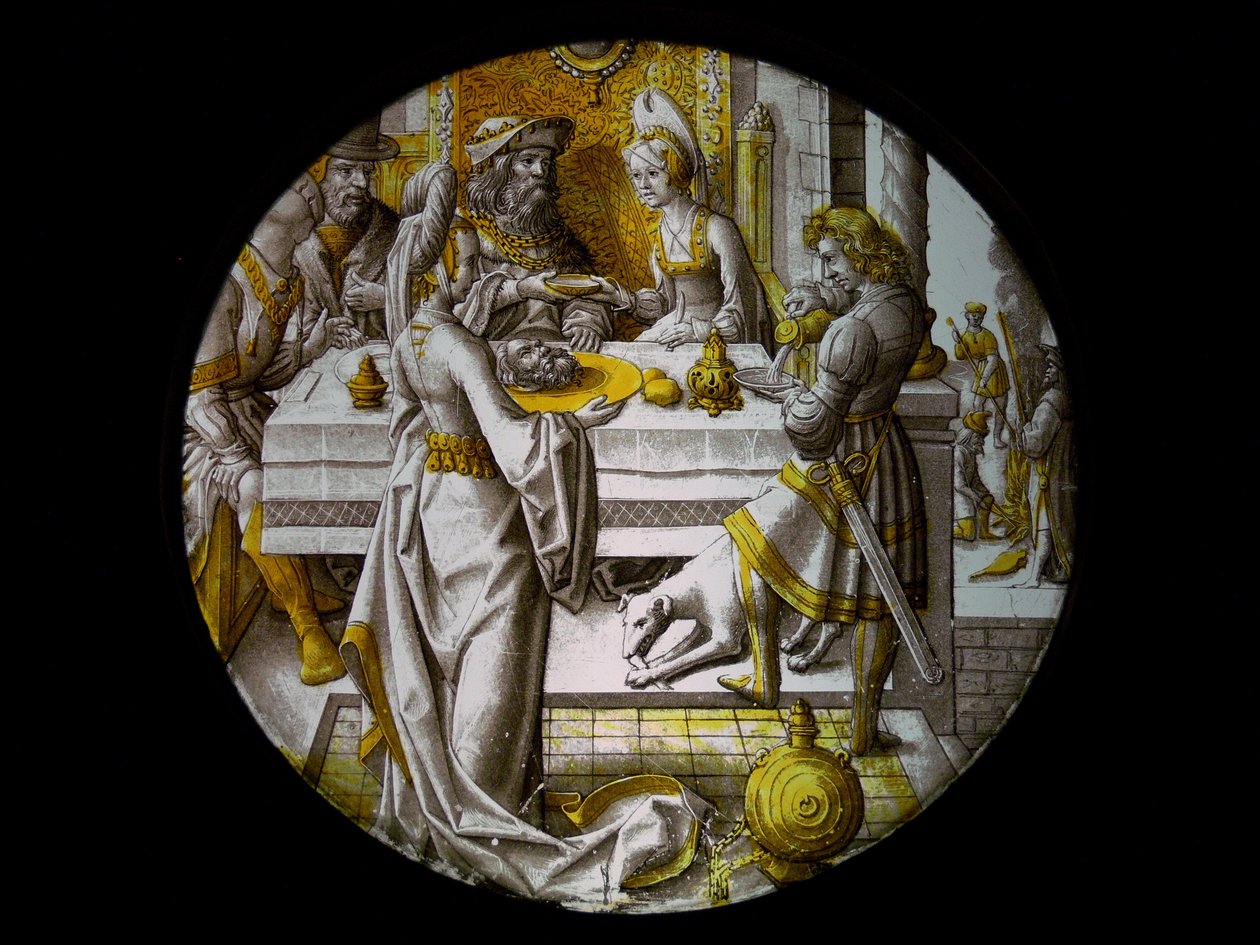 Window w67 Depicting Salome with the Baptist
