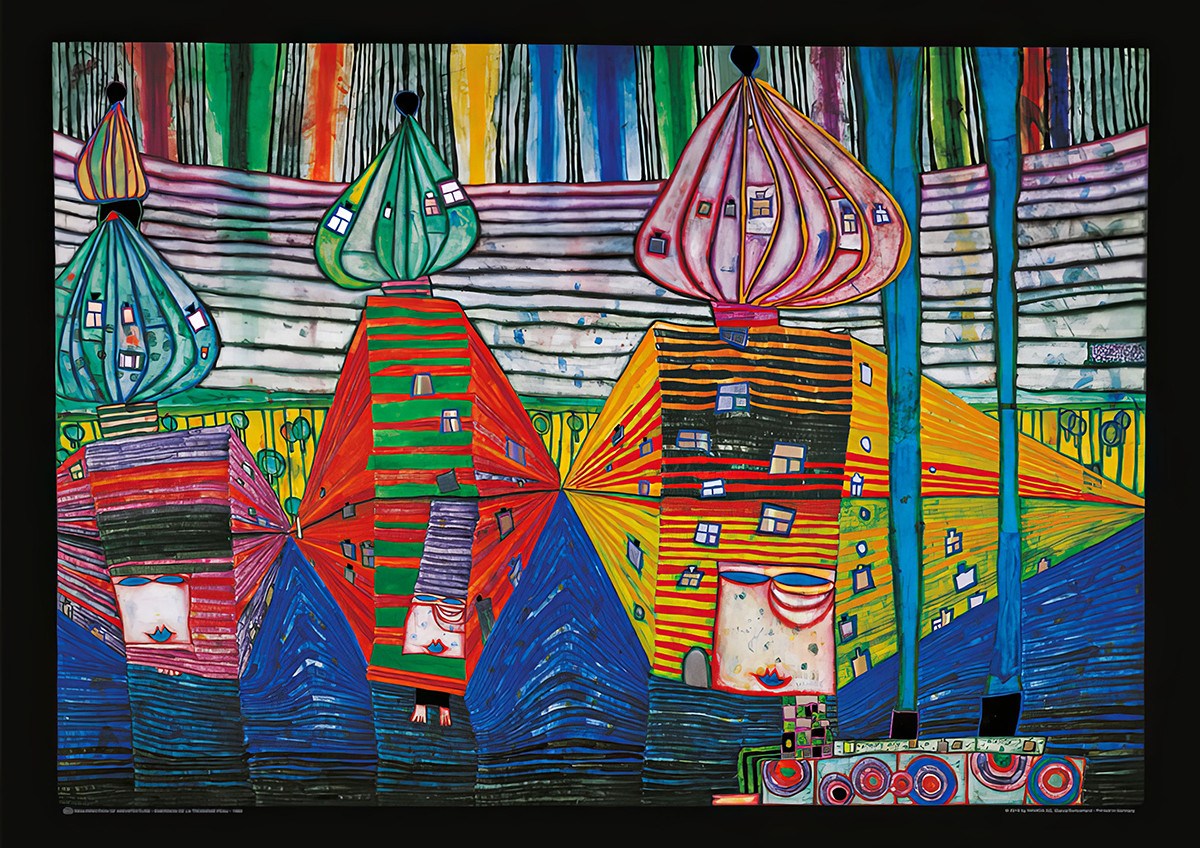 Emergence of the Third Skin by Friedensreich Hundertwasser