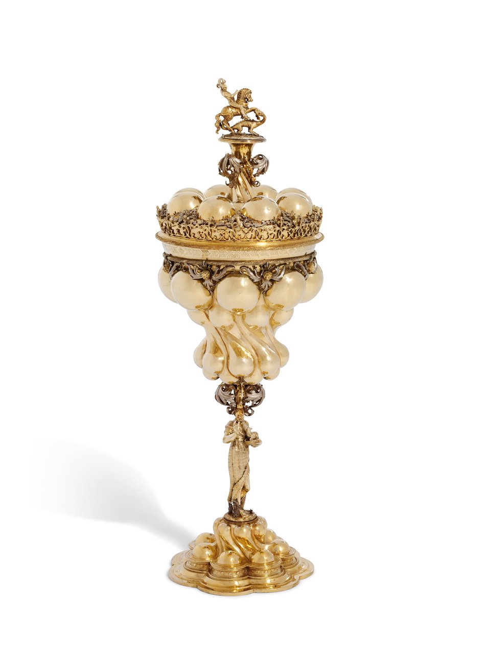 Cup and Cover, Nuremberg, Late 16th Century by Friedrich Hillebrandt
