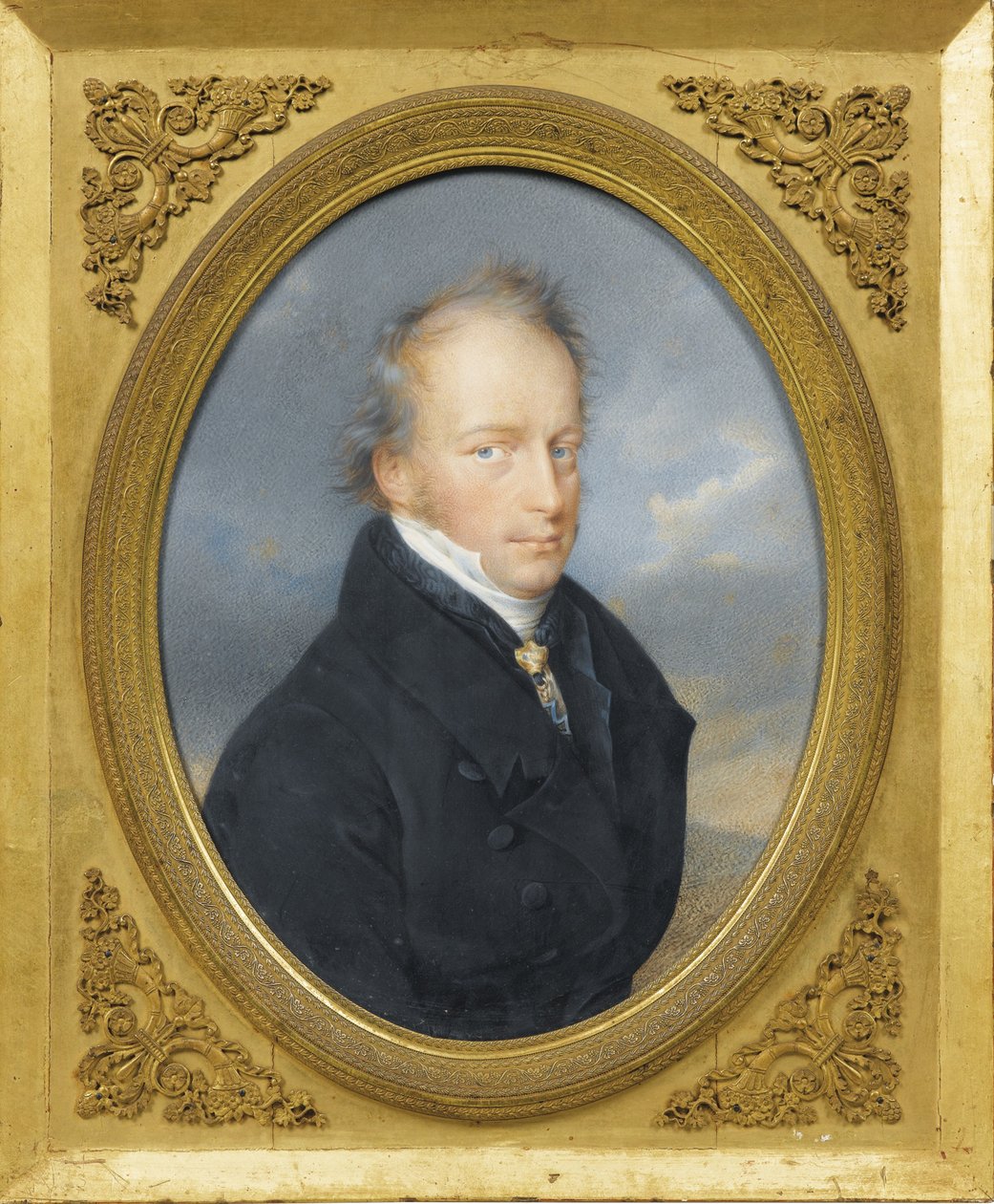 Archduke Anton Victor of Austria, Viceroy of Lombardy-Venetia by Friedrich Johan Gottlieb Lieder