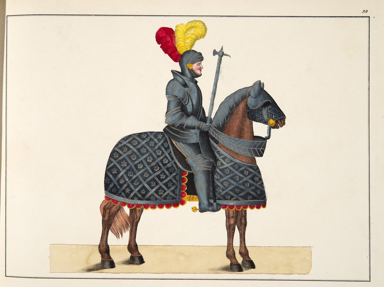 Knight in Armour on His Horse, from 