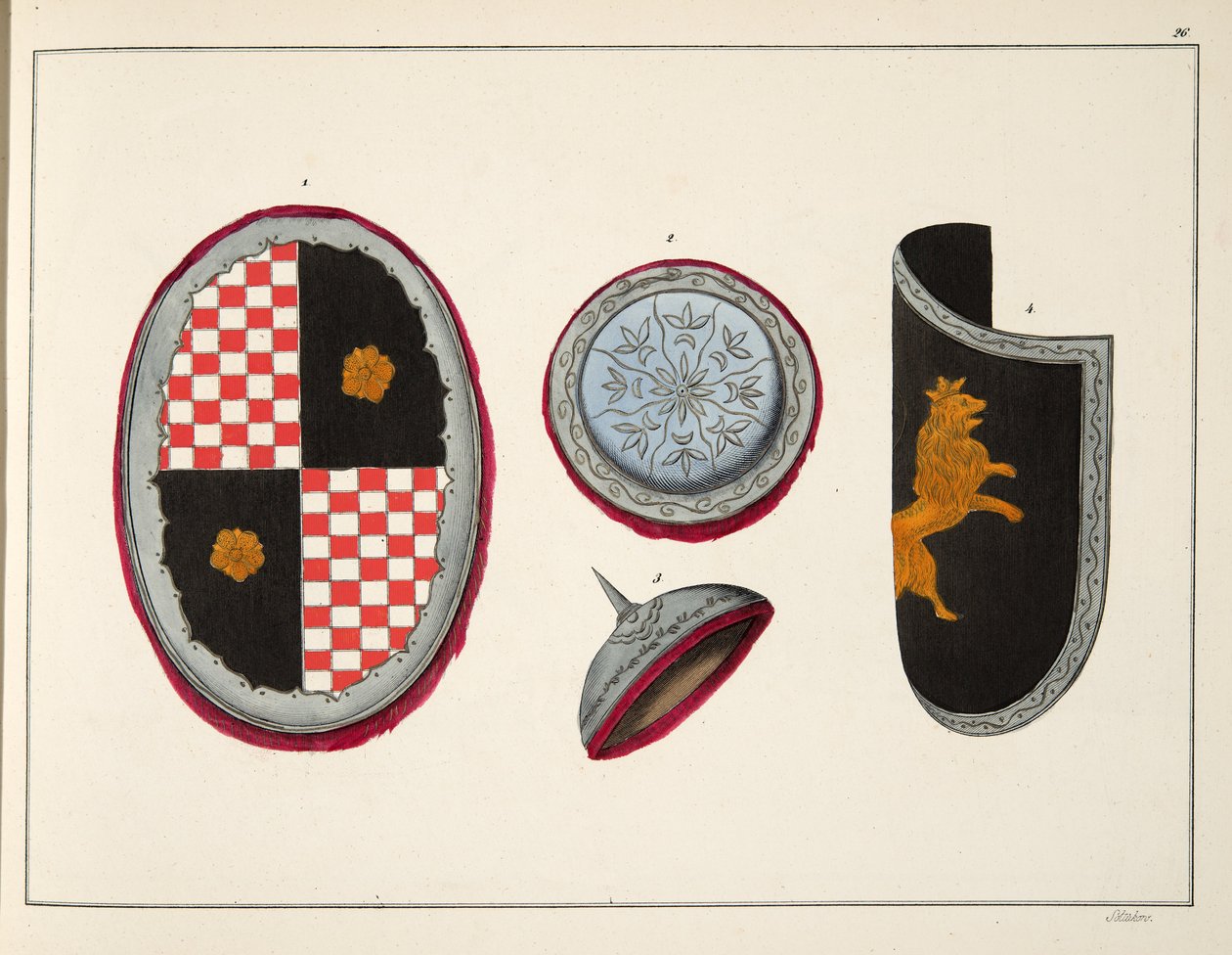 Shields, Plate from 