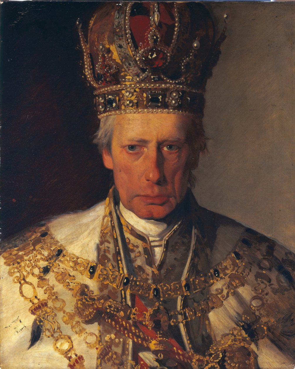Emperor Franz I of Austria by Friedrich von Amerling