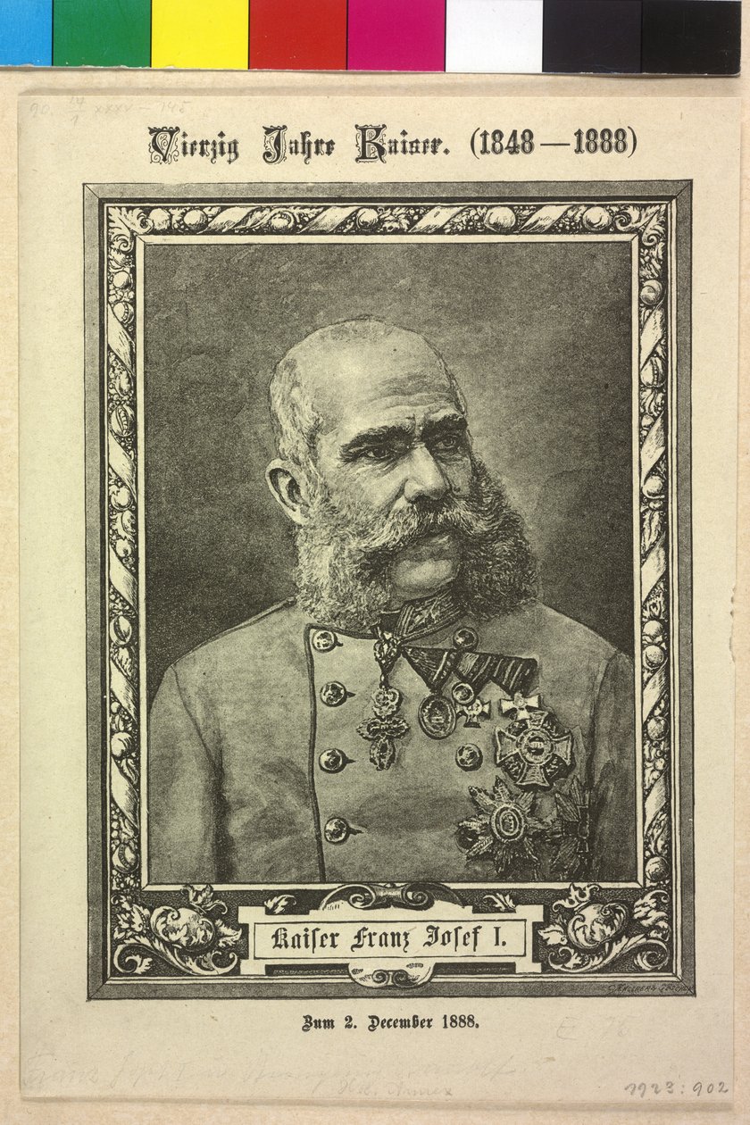 Kaiser von Österreich Franz Joseph I. von Fritz Luckhardt