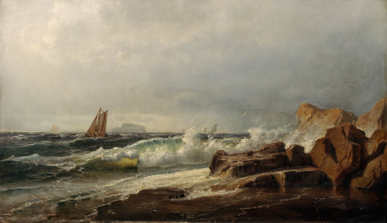 Pilot Boats by Fritz Thaulow