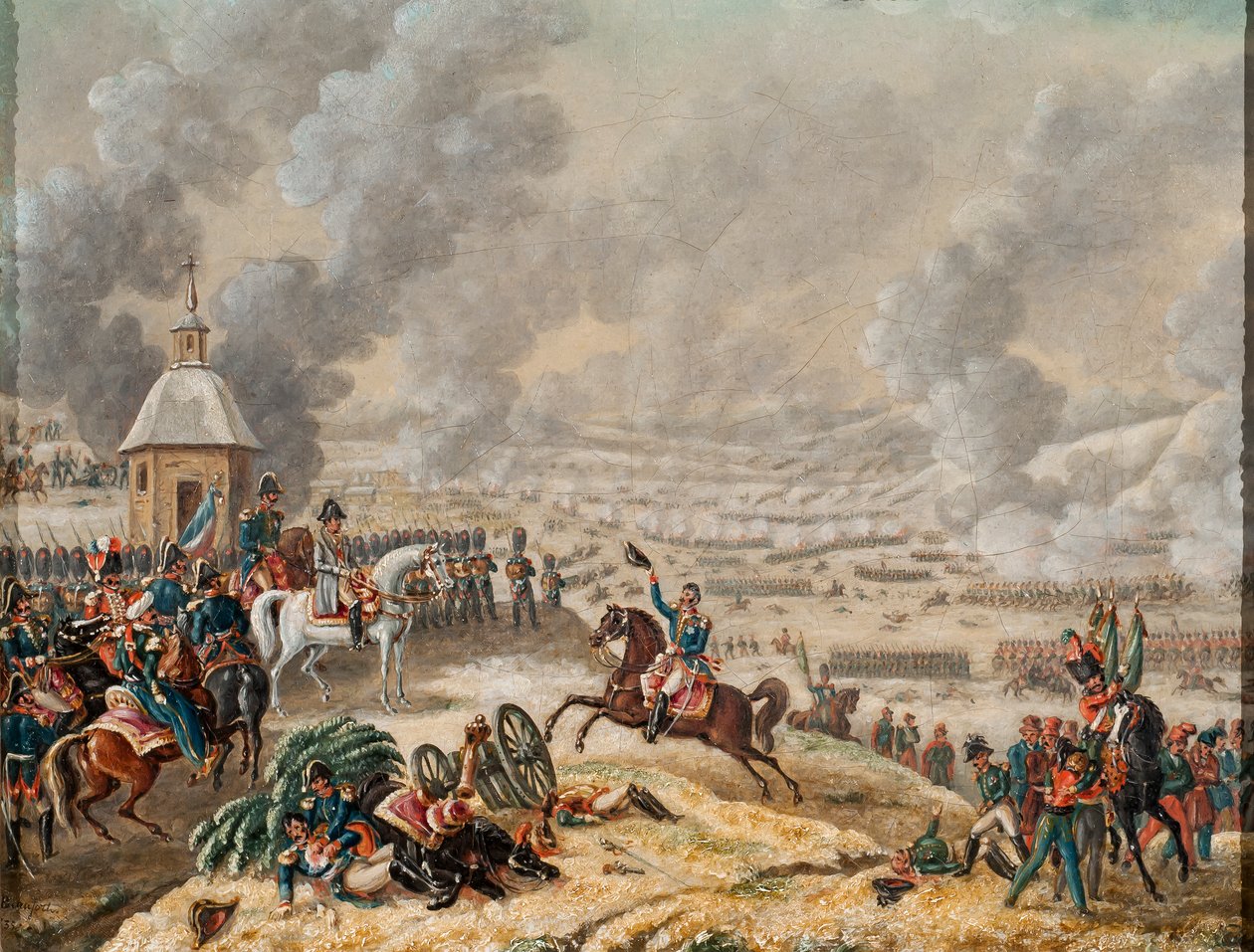 Battle of Smolensk, 16th August 1812 by G. Beaufort