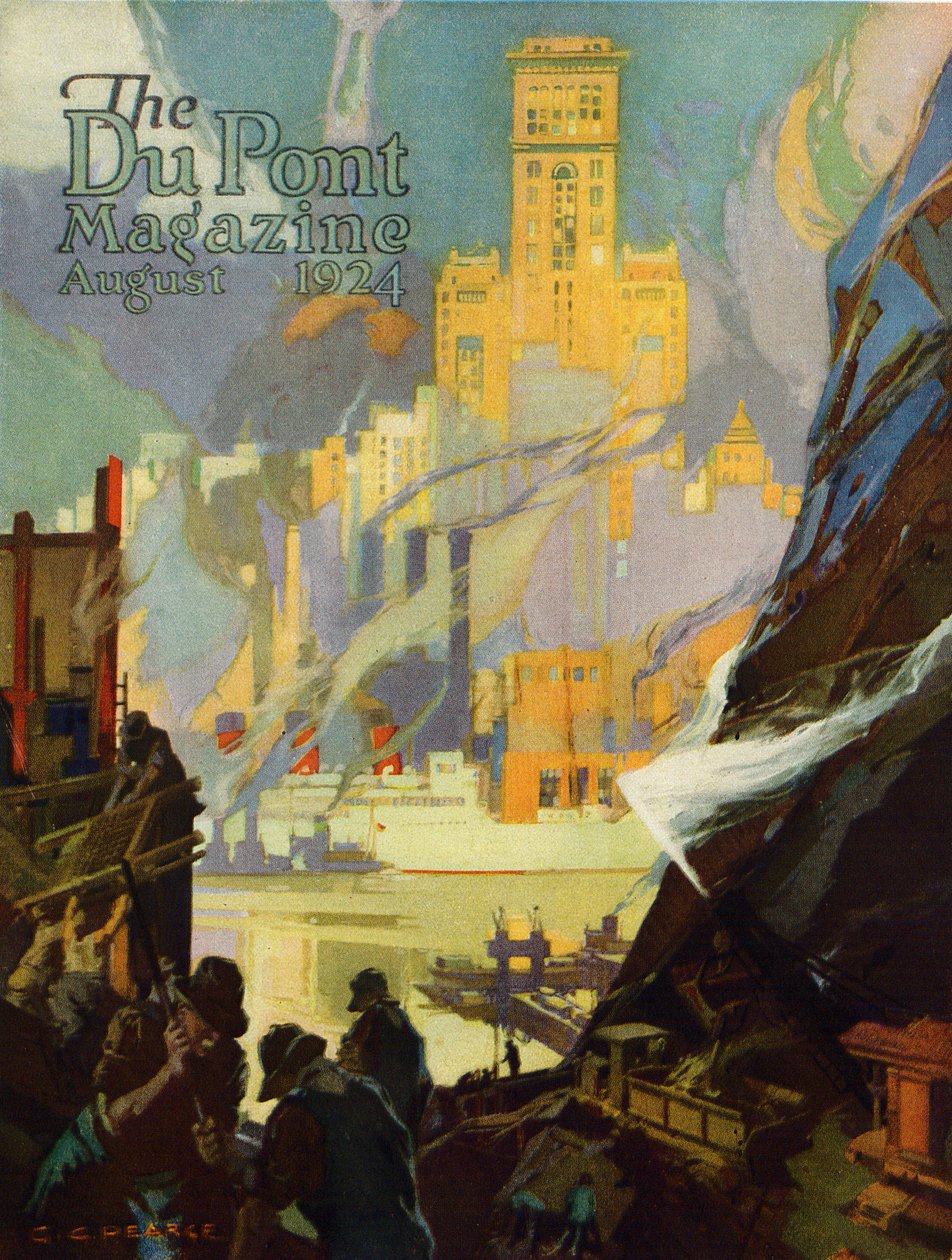 Opening a new mine in Illinois, front cover of the 