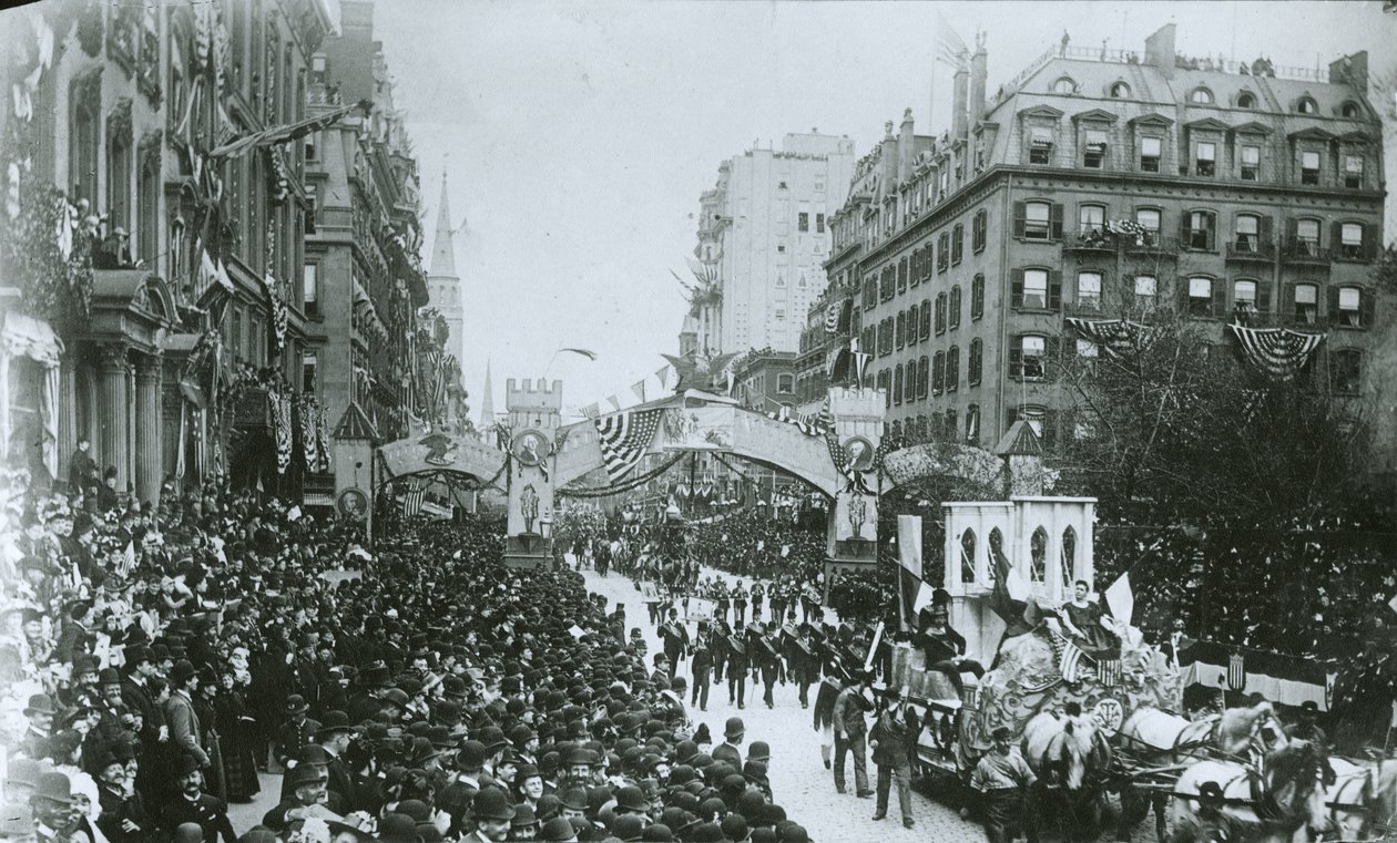 Centennial celebration of the inauguration of George Washington, New ...