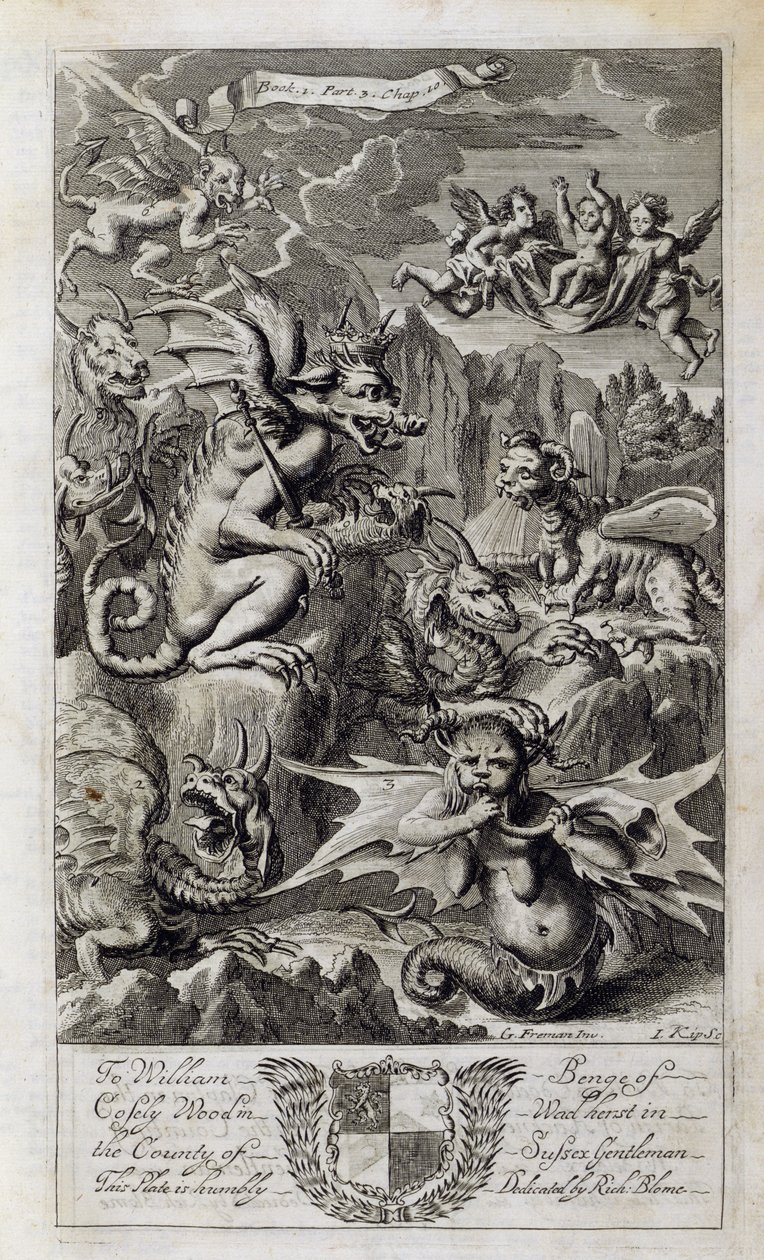Scene of Hell, illustration from Book 1 Part 3 Chapter 10 of 