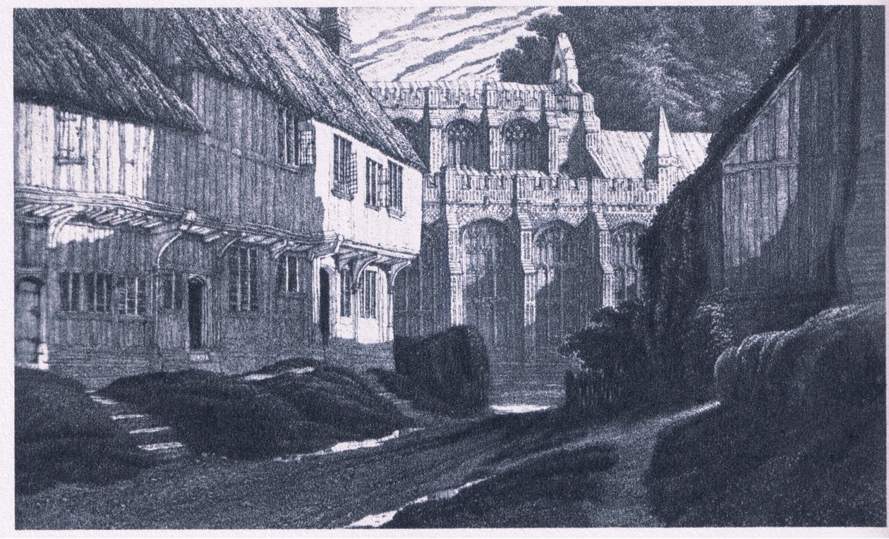 A Memory of Clavering Essex by G. L. Grigg: Fine art print