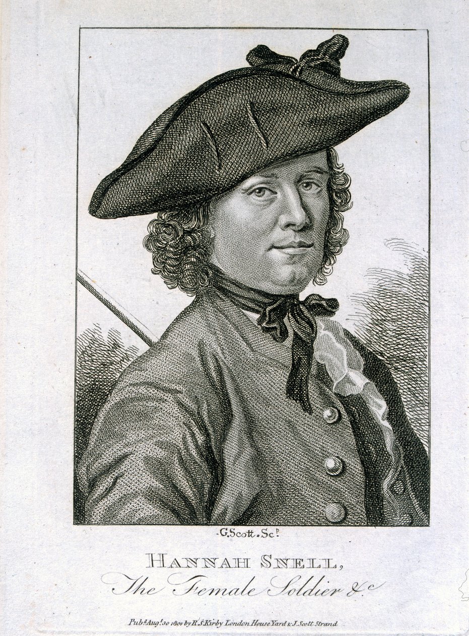 Hannah Snell, the Female Soldier, Published by R.S. Kirby, 1804 by G. Scott