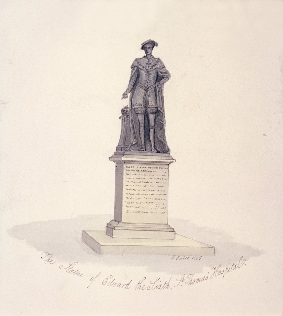 Statue of Edward VI in St Thomas