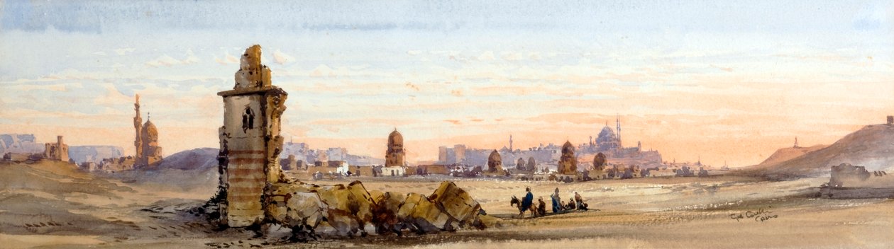 Mameluke Tombs, Valley of the Khalifs, Cairo by Gabriel Carelli