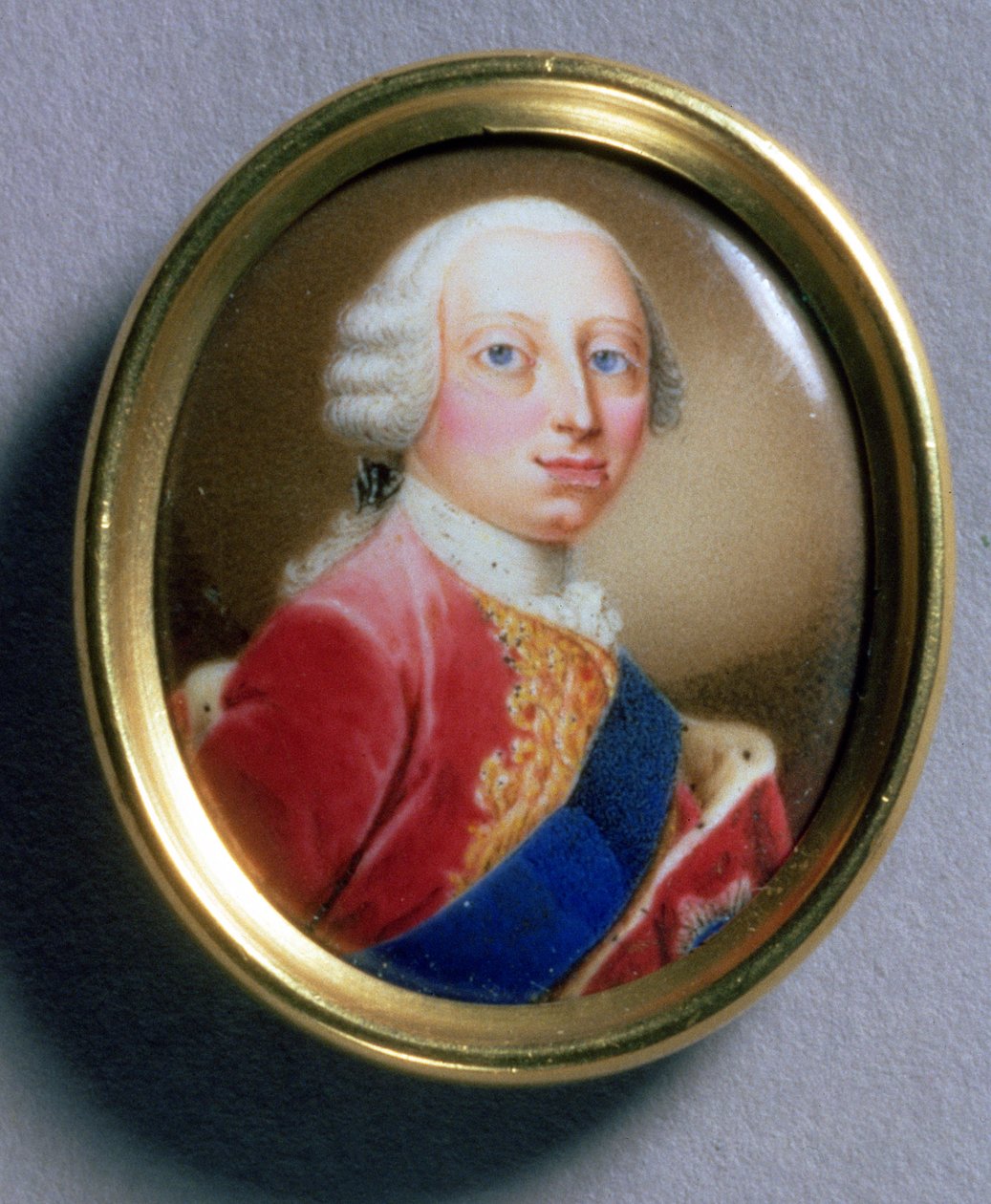 Portrait Miniature of Frederick Louis, Prince of Wales, 1755 by Gaetano Manini