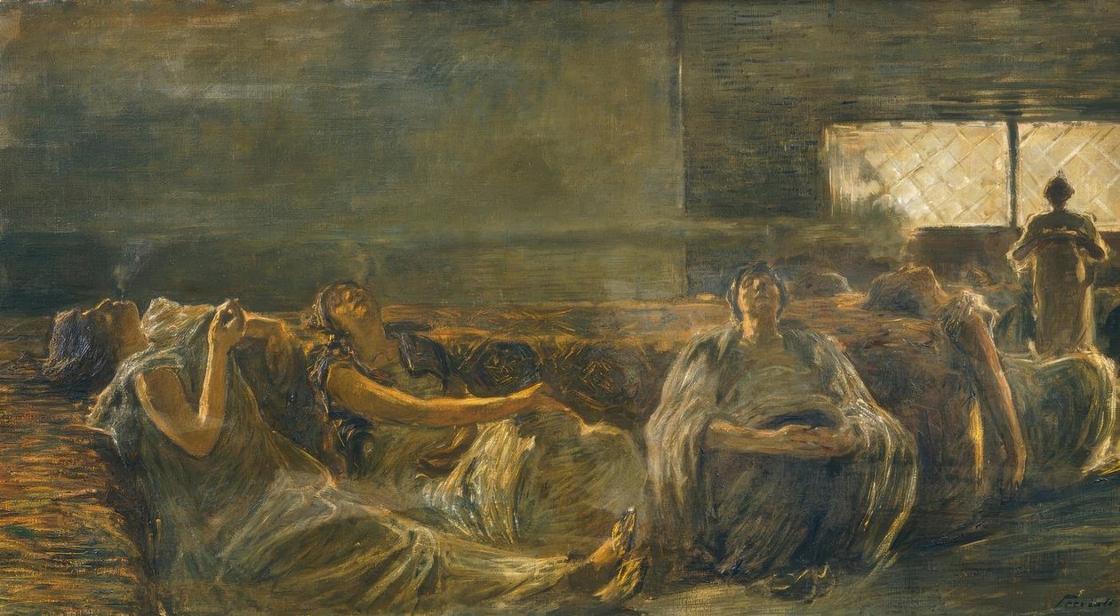 The Opium Smokers by Gaetano Previati