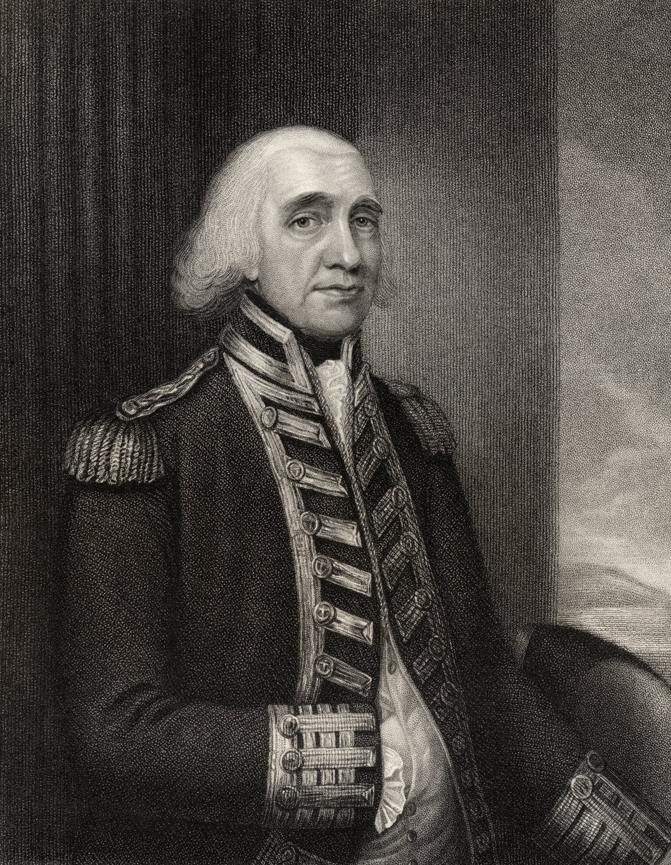 Admiral Richard Howe, engraved by W.T. Fry, from 