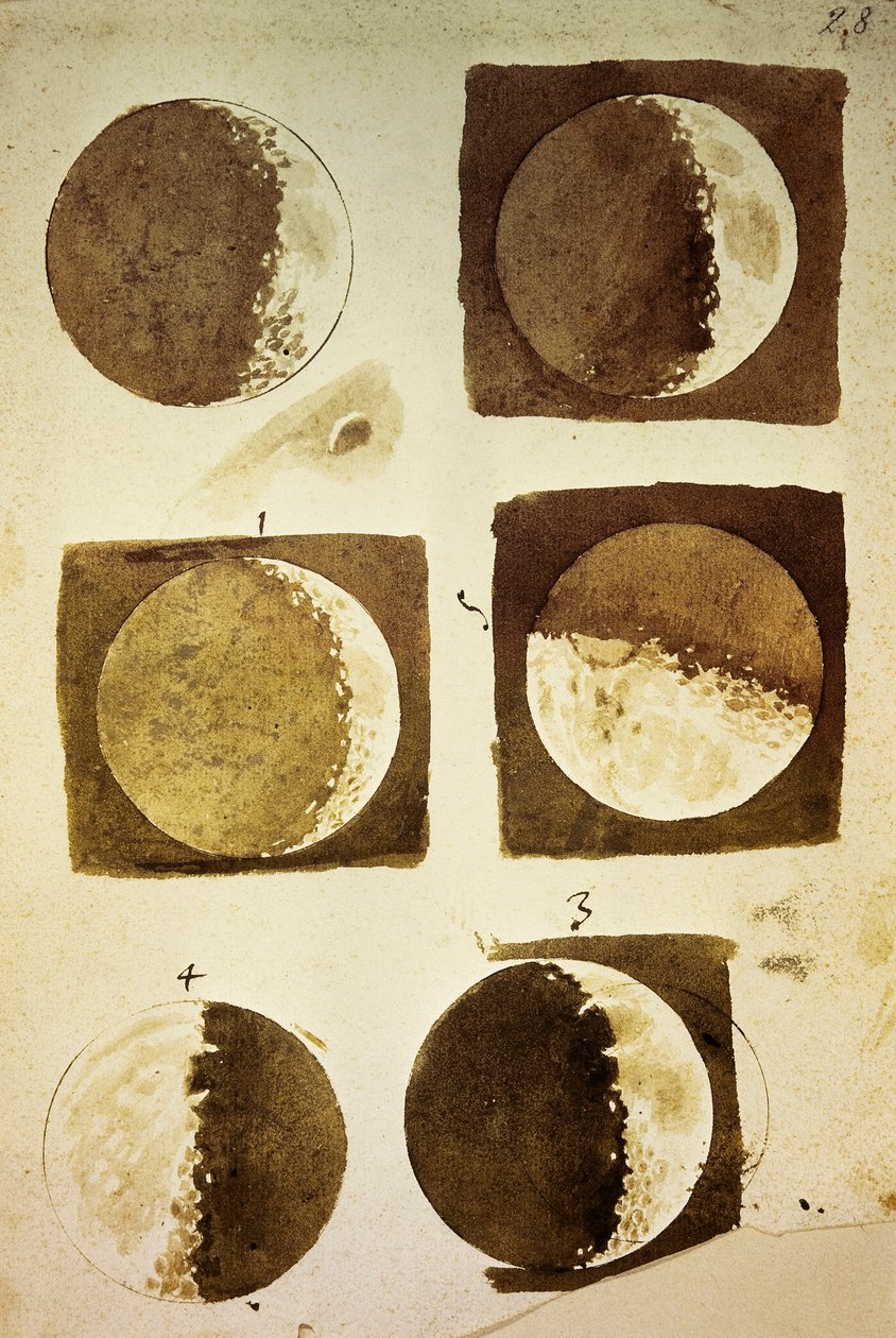Sidereus Nuncius (Starry Messenger) with drawings of phases and surface ...
