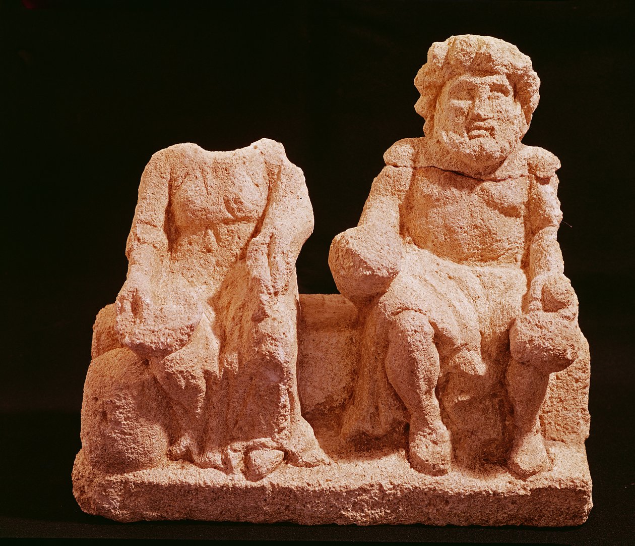 The Eduen Couple by Gallo-Roman