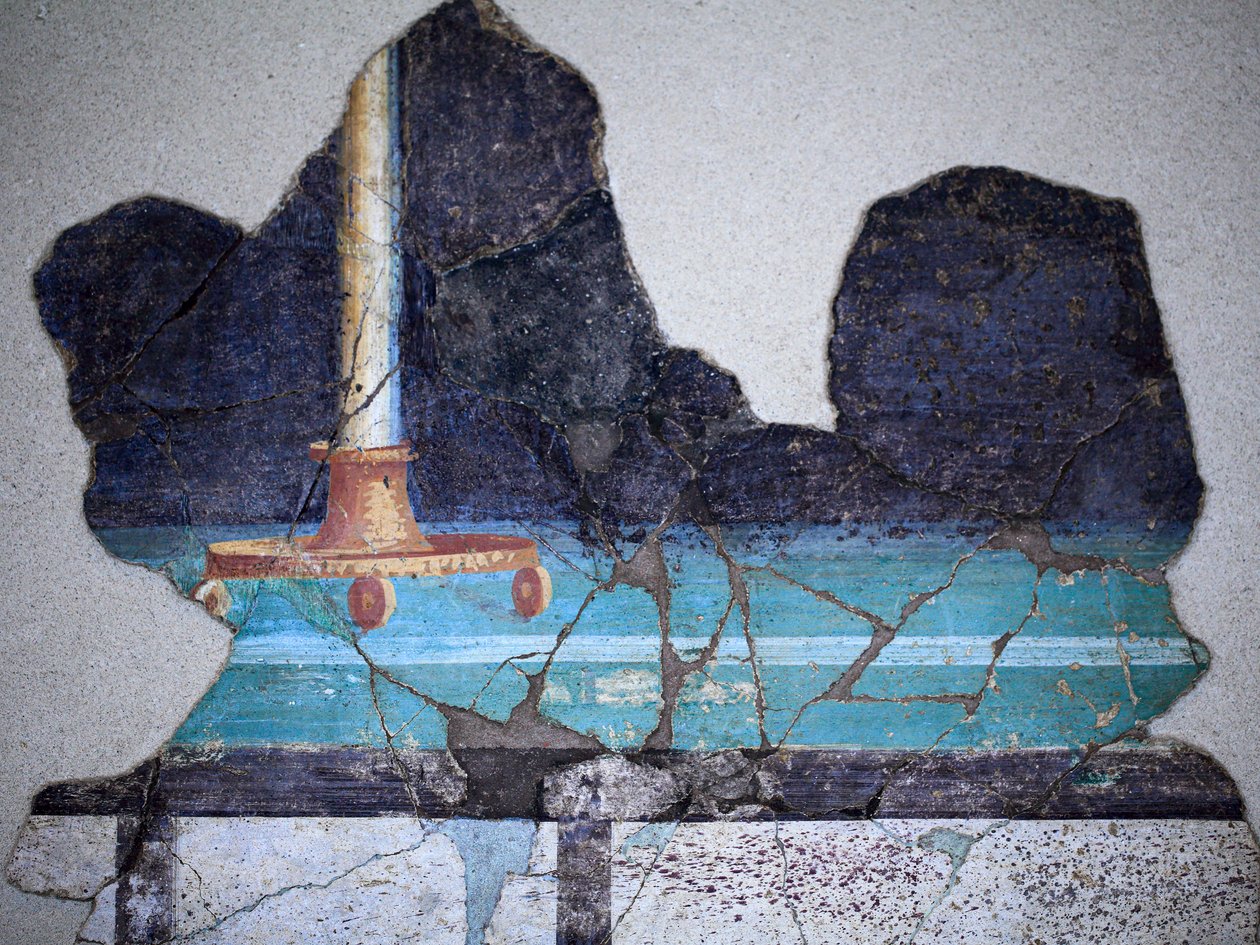 Roman Wall-Painting by Gallo-Roman