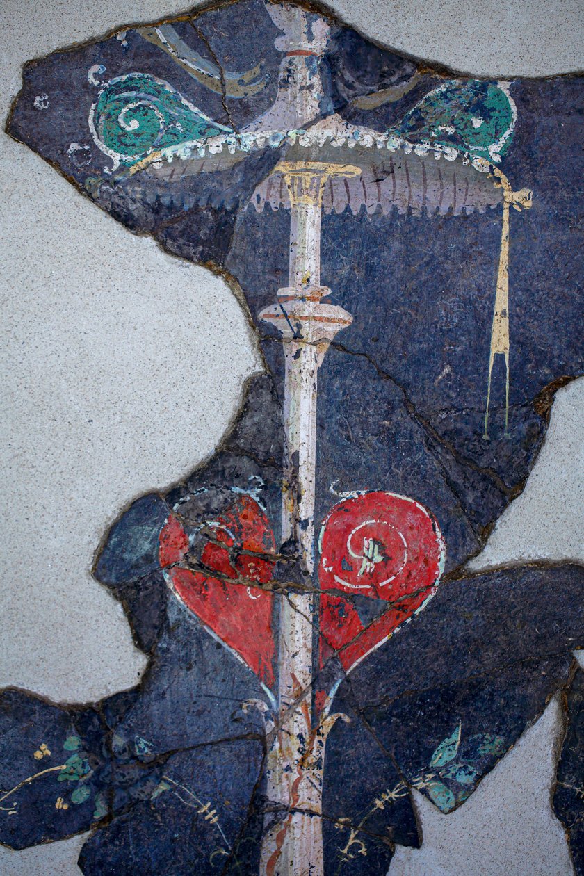 Roman Wall-Painting by Gallo-Roman