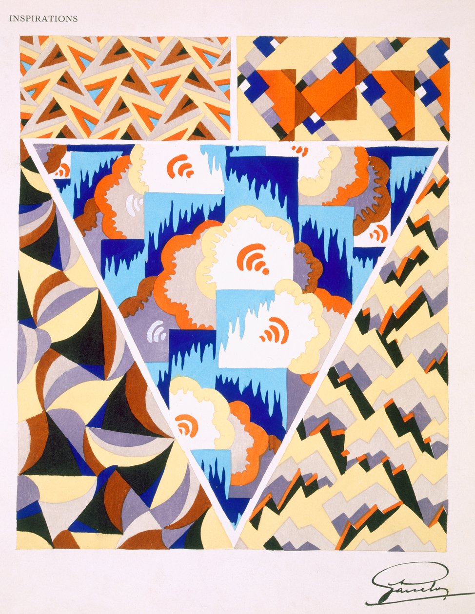 Interior design pattern (plate 2 from 