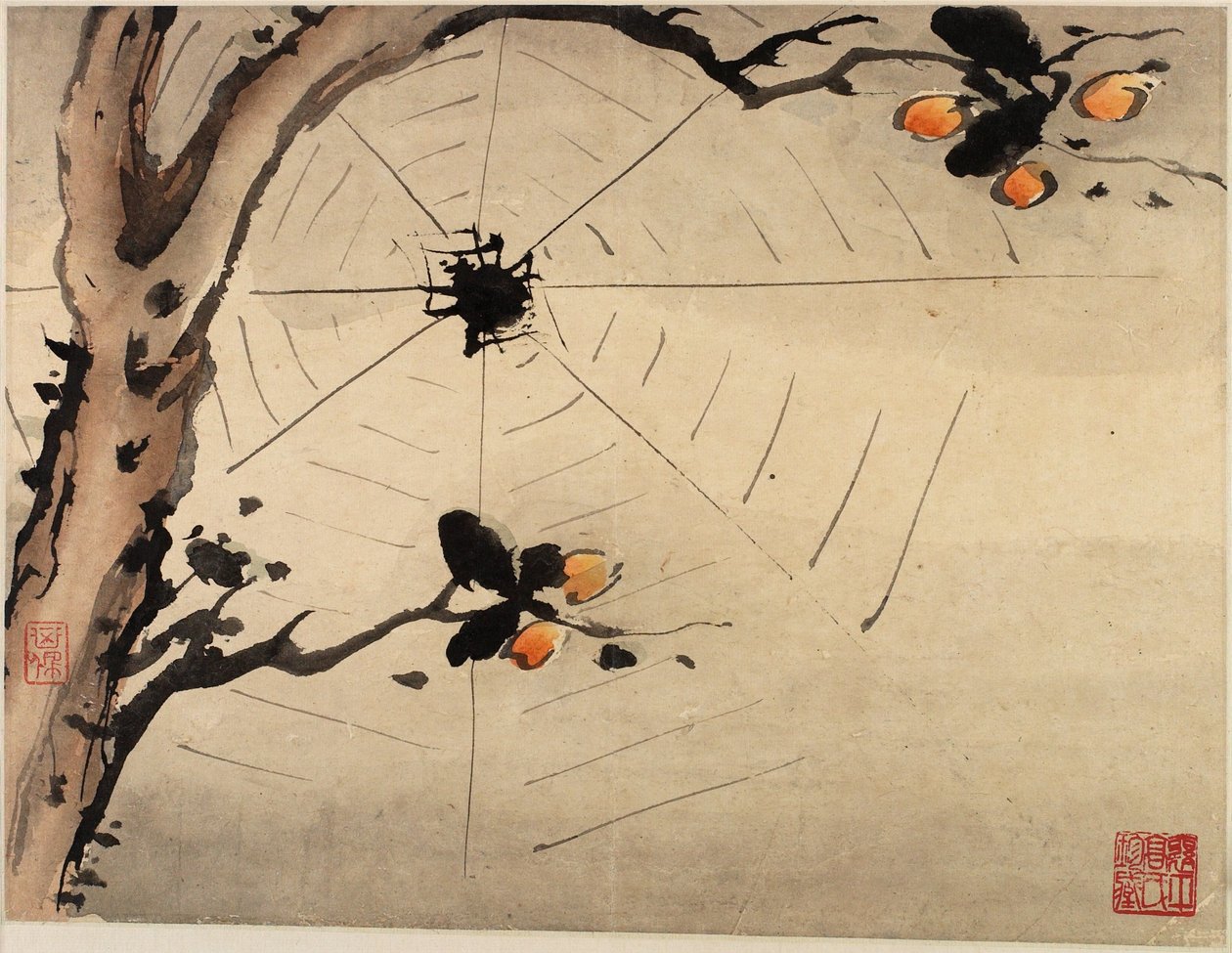 Finger Painting, from an Album of Ten by Gao Qipei