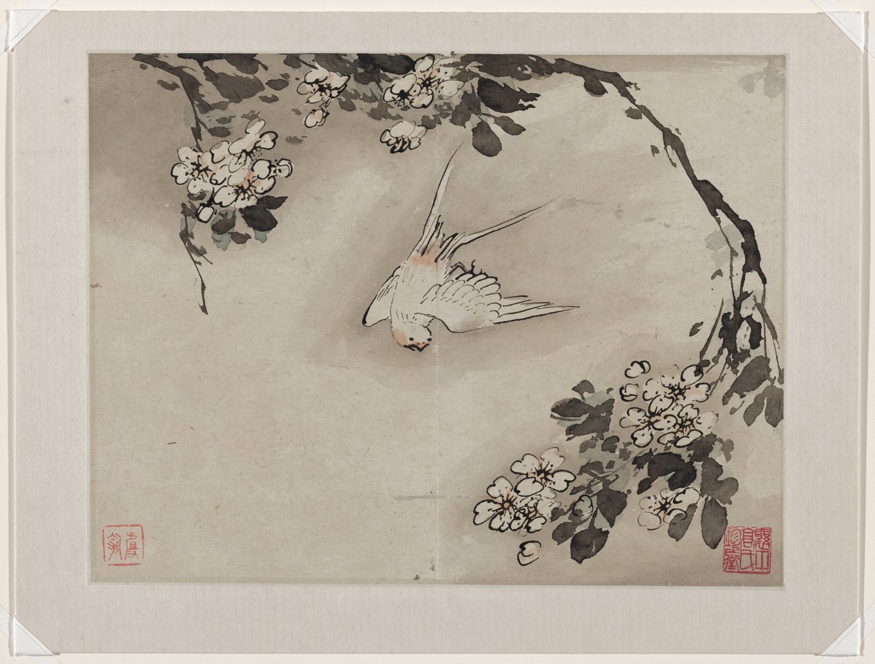 Finger Painting, from an album of ten by Gao Qipei