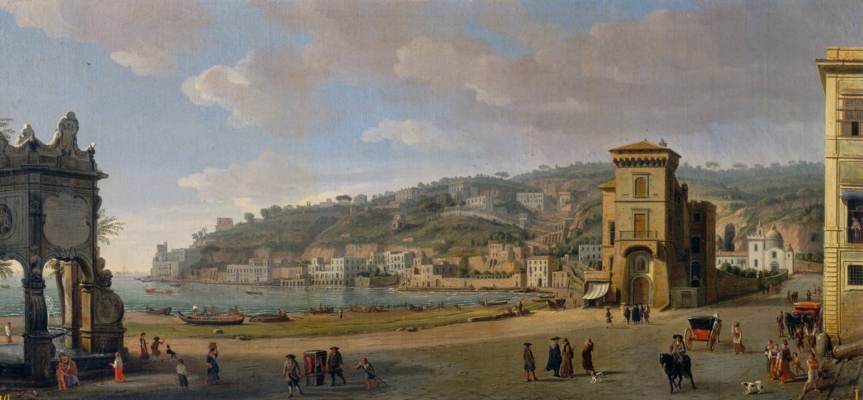 View of Naples by Gaspar van Wittel