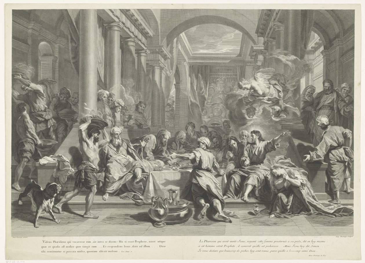 Christ in the House of Simon the Pharisee by Gaspard Duchange