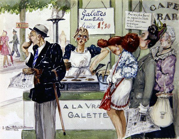 A La Vraie Galette by Gaston Le Beuze