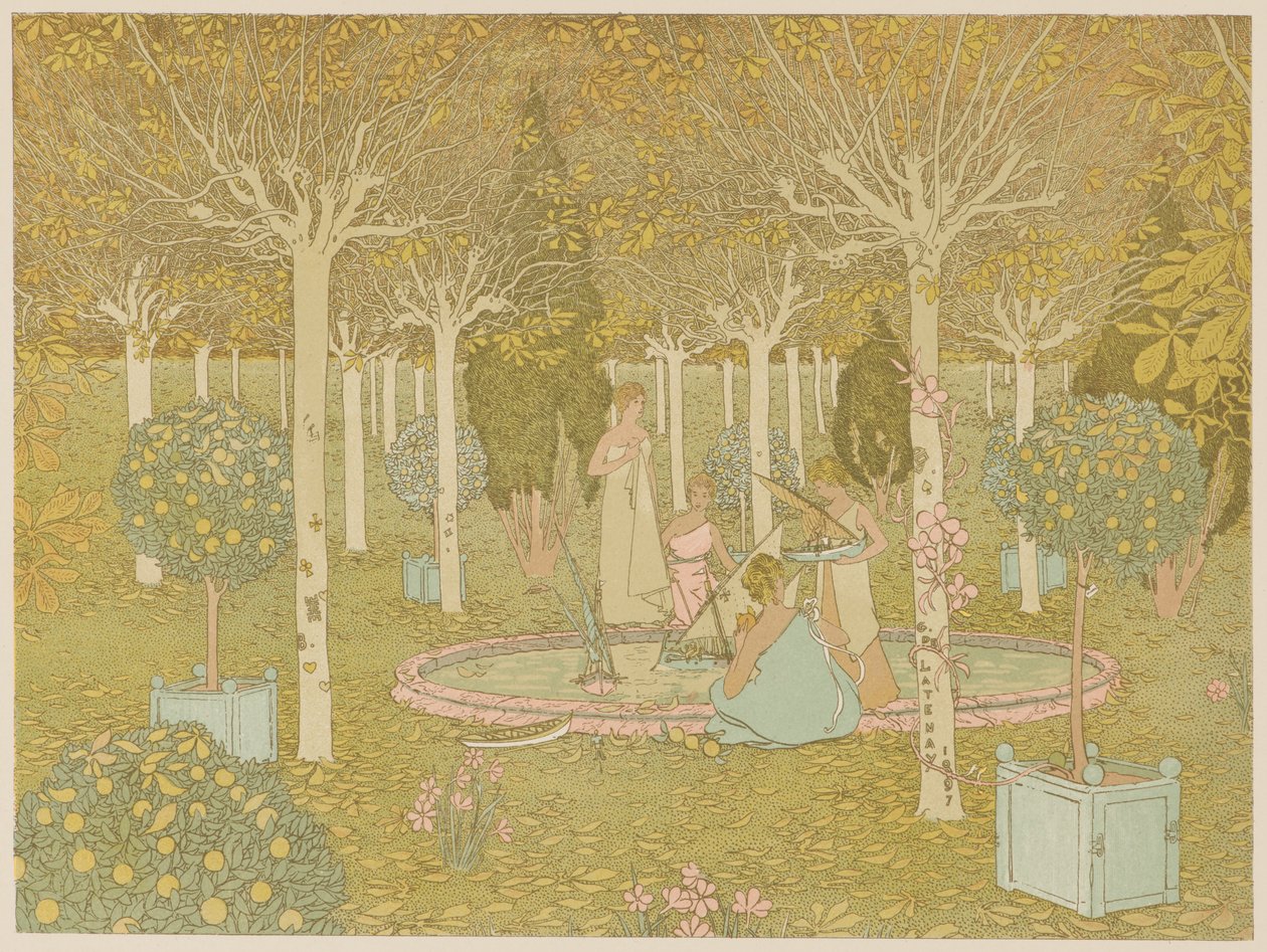 Park by Gaston de Latenay
