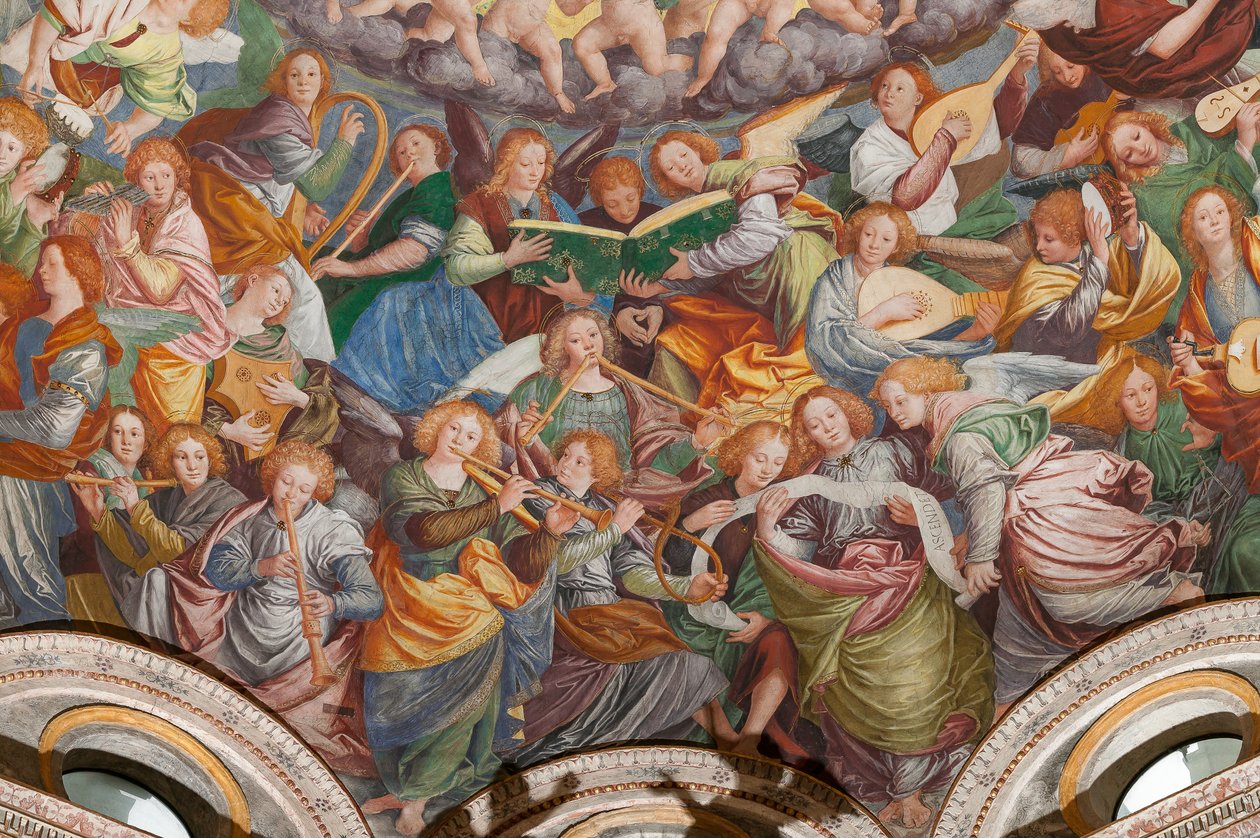 Detail of the Assumption of the Blessed Virgin, known as 