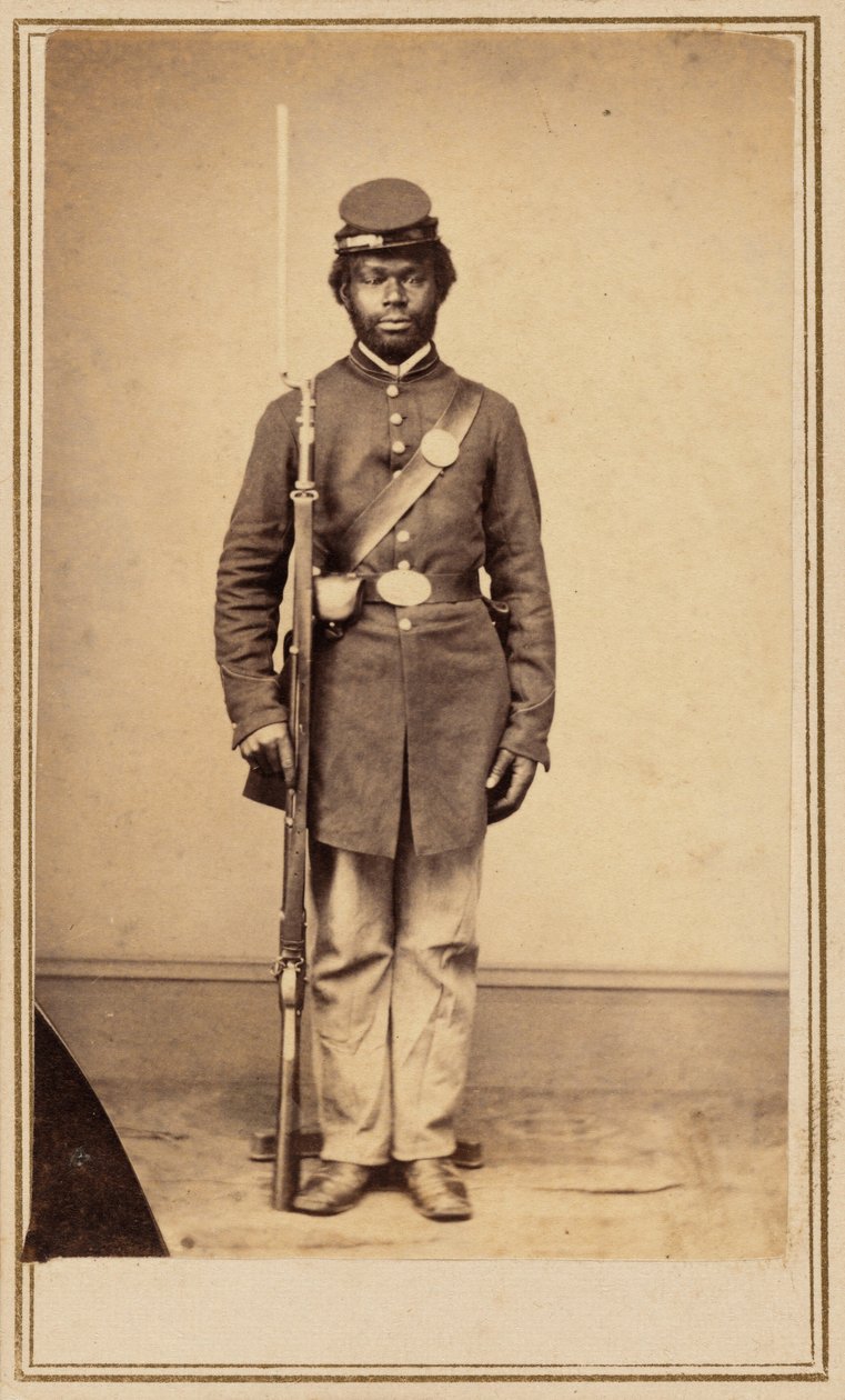 Christopher Anderson, Private Company F, 108 U.S.C.T., 1865 by Gayford & Speidel