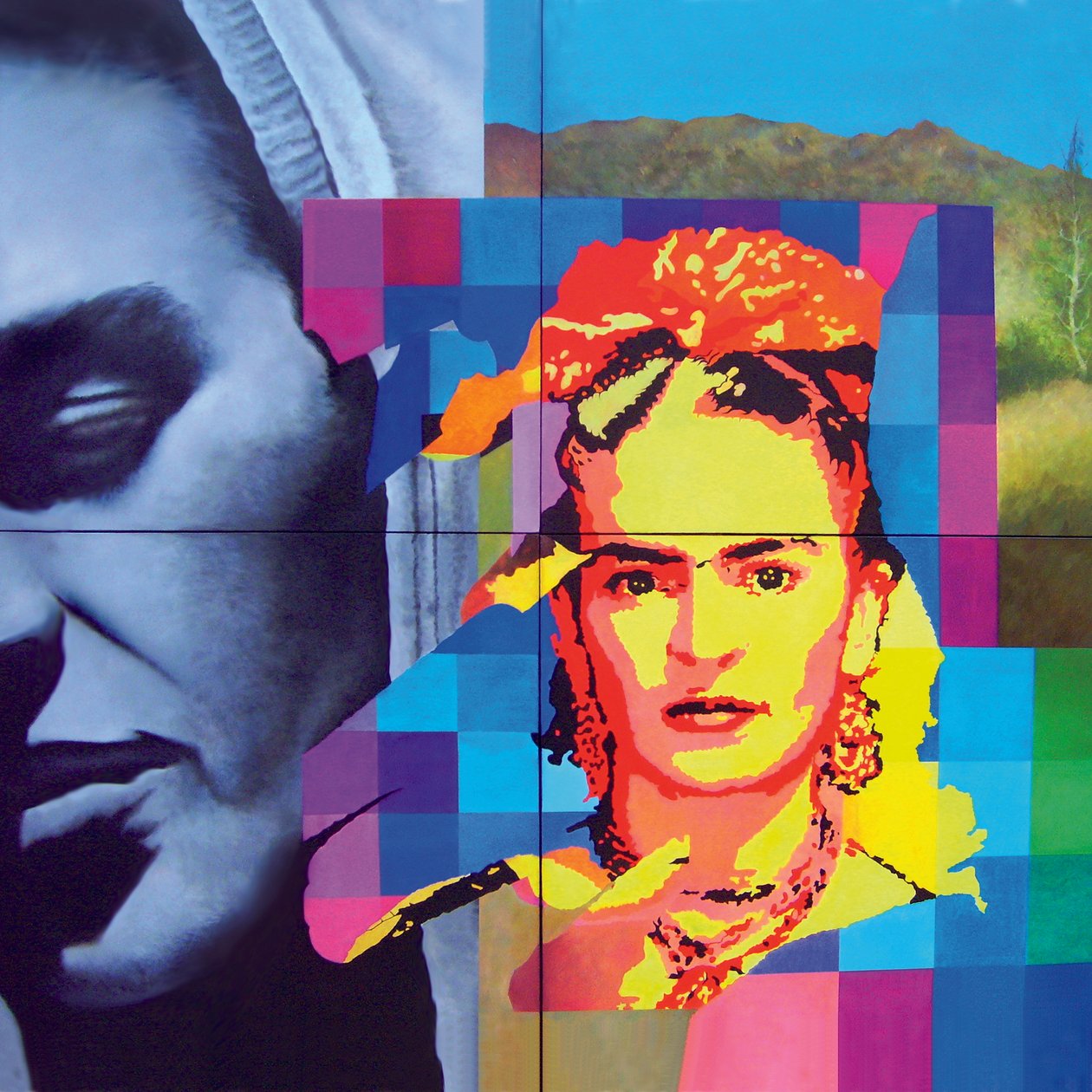 Homage to Frida Kahlo by Geert Bordich