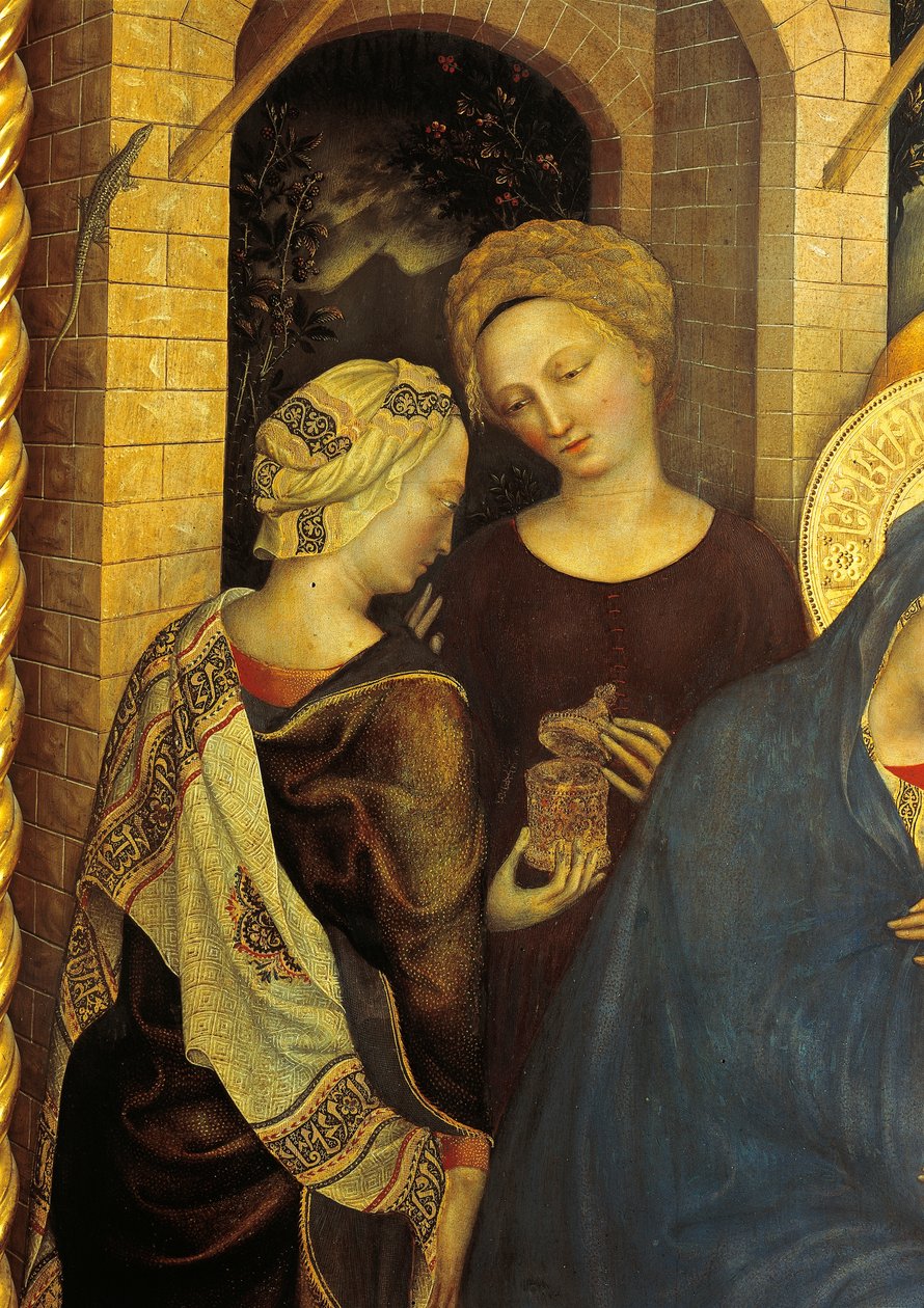 Adoration of the Magi (detail) by Gentile da Fabriano