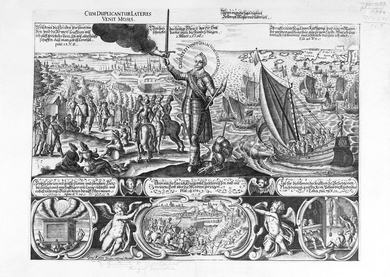 Gustavus Adolphus Landing at Stralsund in 1630 by Georg Koler