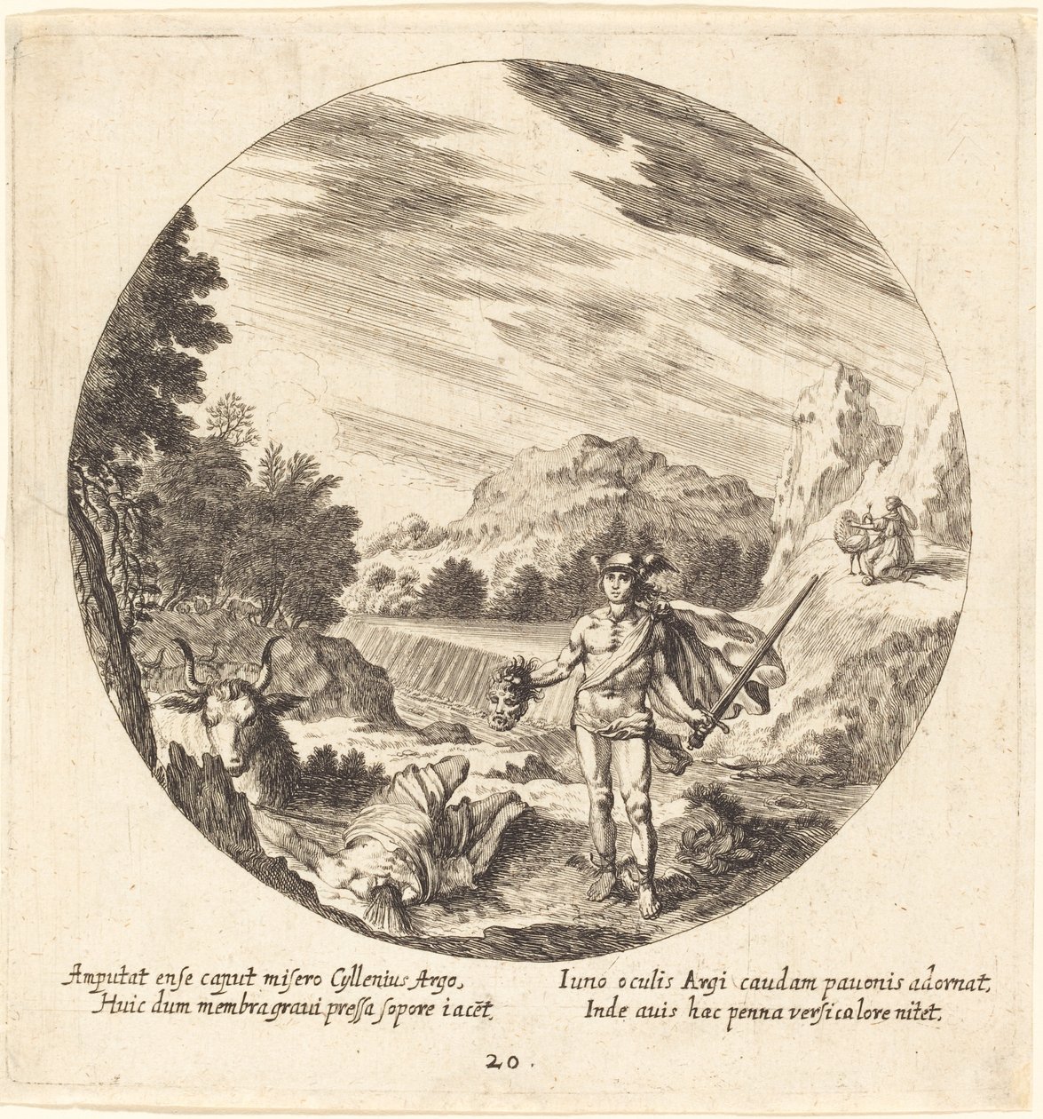 Mercury Killing Argus by Georg Andreas Wolfgang the Elder