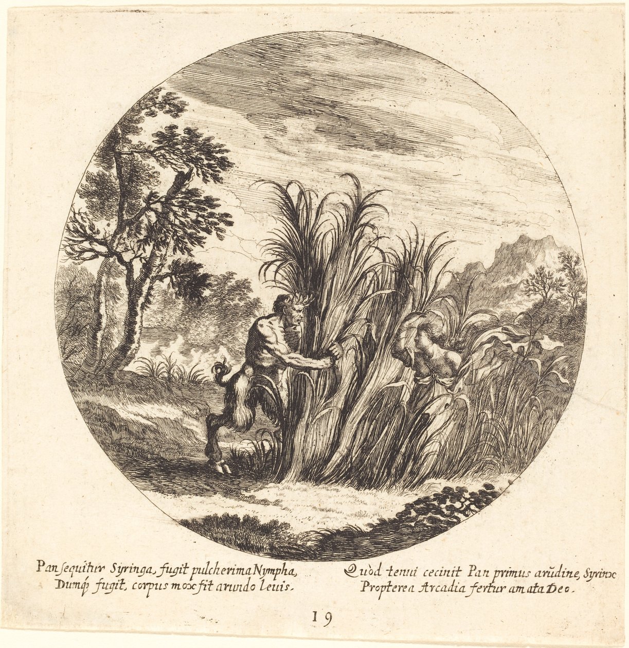 Pan and Syrinx by Georg Andreas Wolfgang the Elder