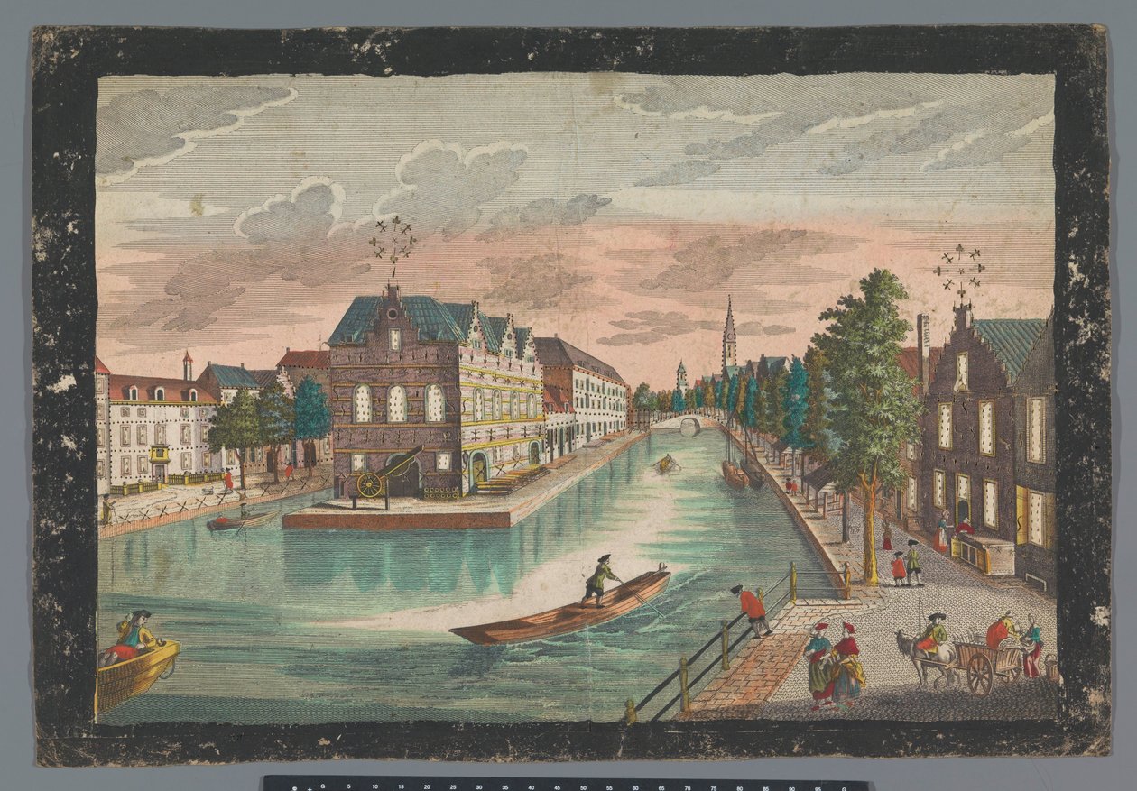 Prospect of the Armory, within the City of Delft by Georg Balthasar Probst (possibly)