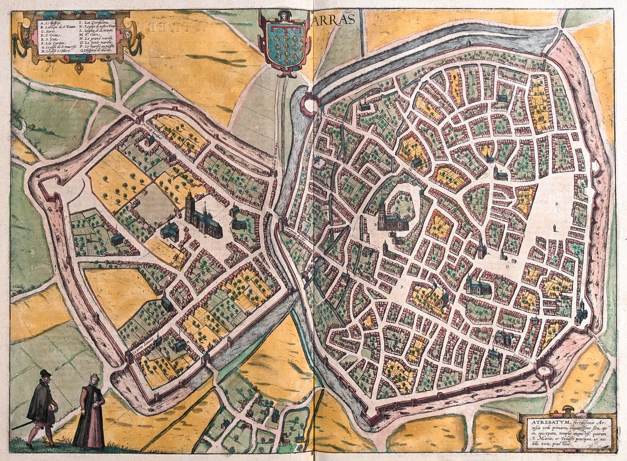 Arras, Calais, North France - in 