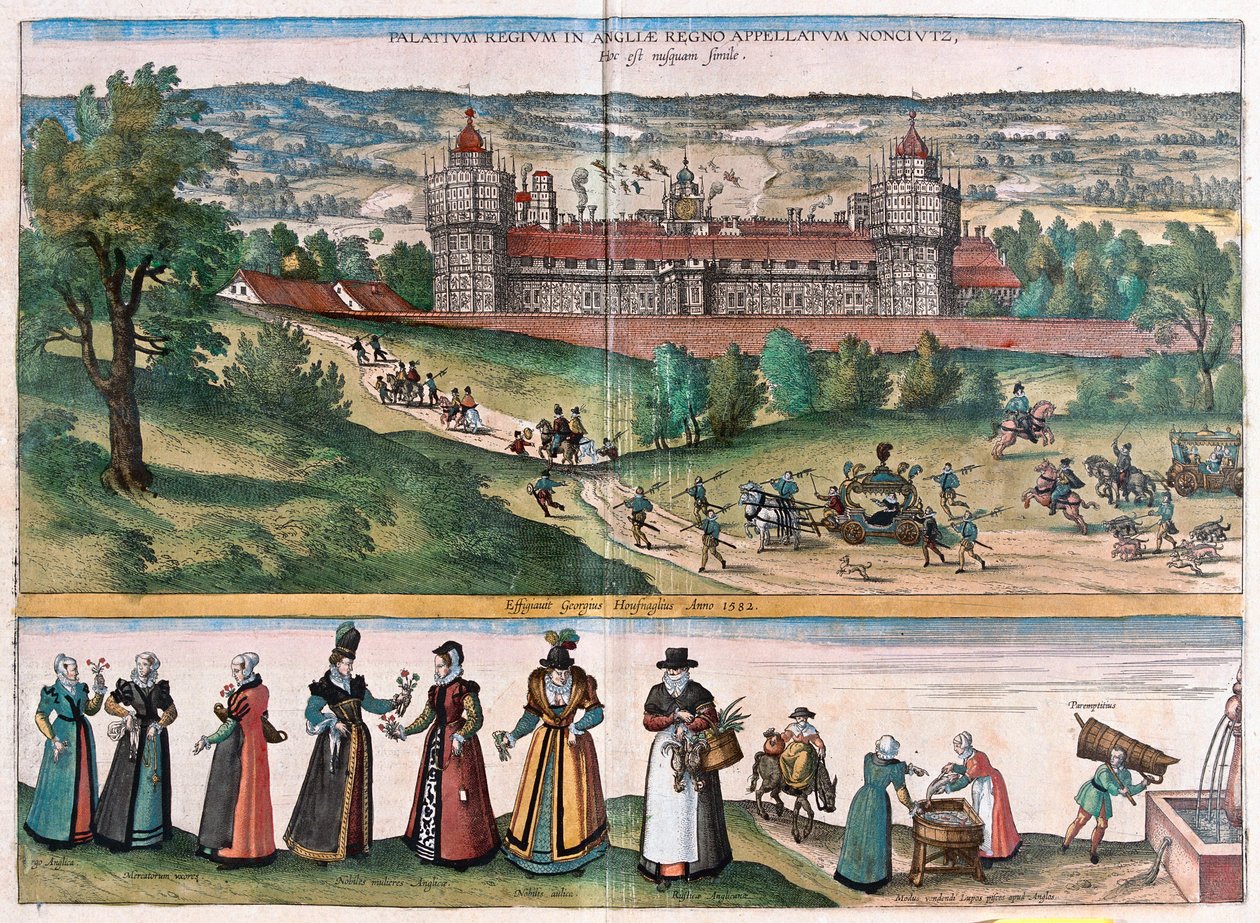 Nonsuch Palace, Surrey, England - in 