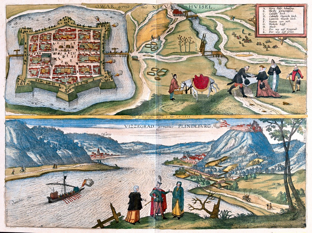 Nové Zámky, Slovakia - Visegrad, Hungary - in 