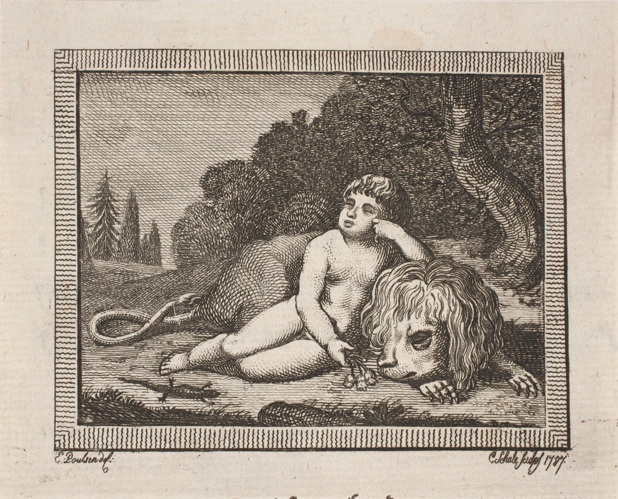 Vignette for J. H. Wessel