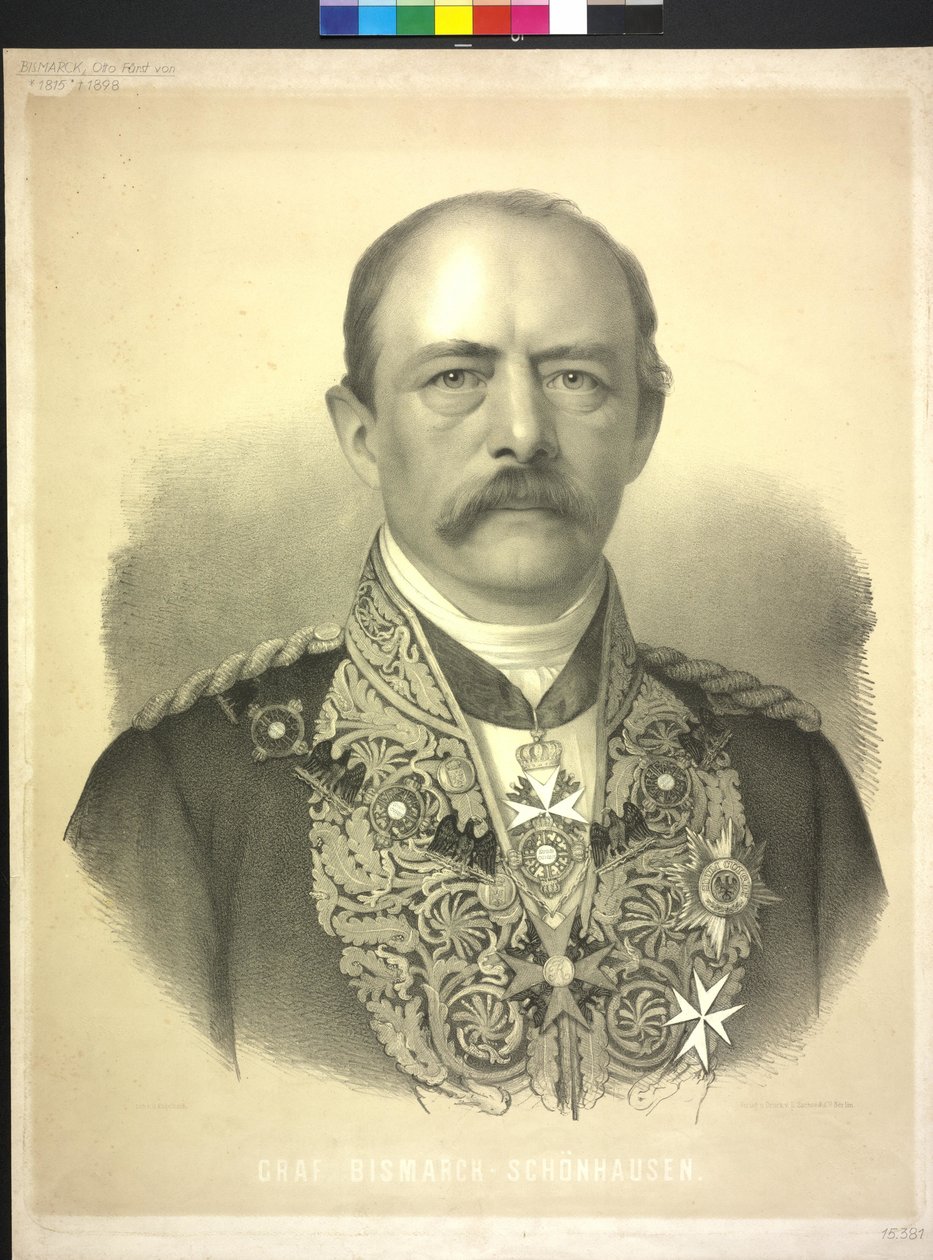 Count Bismarck-Schoenhausen by Georg Ludwig Engelbach Engelbach
