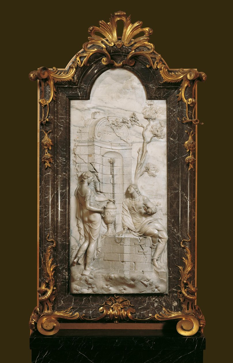 Christ and the Samaritan Woman by Georg Raphael Donner